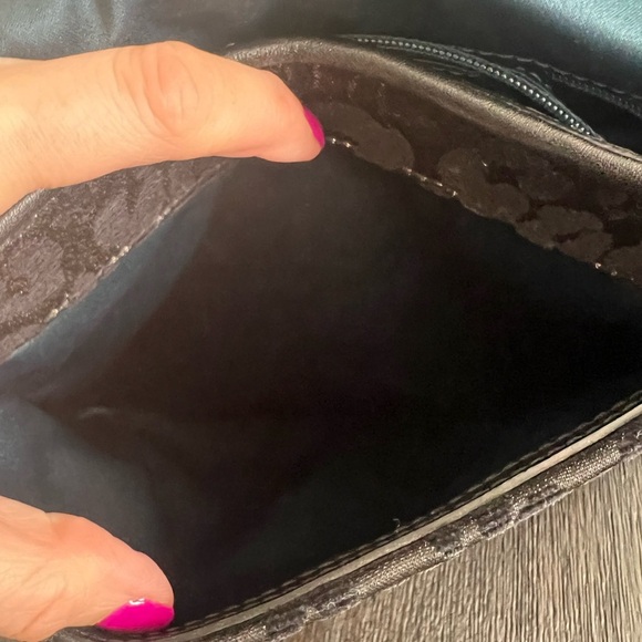 Coach Sadie Madison Chenille Ocelot Leopard Satchel - Picture 6 of 12